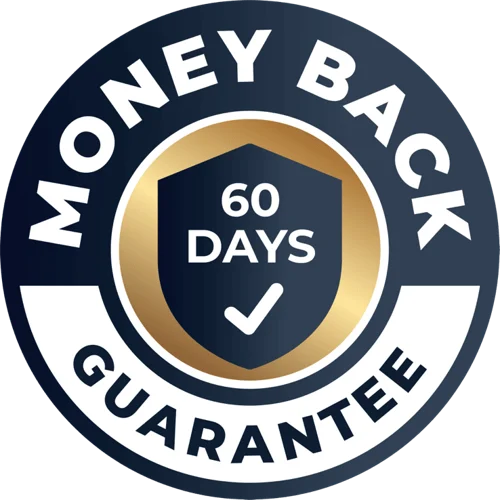 60 days money back guarantee seal